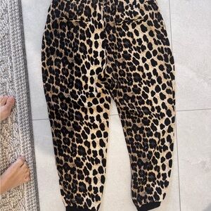 Zara Kids Leopard Print Joggers